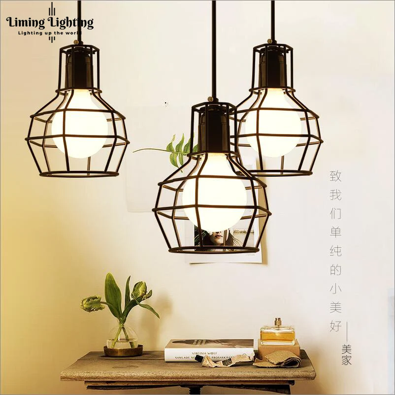 Loft Vintage Pendant Lamp Aluminum Iron Retro Lighting Fixtures Loft Vintage Pendant Lamp Aluminum Iron