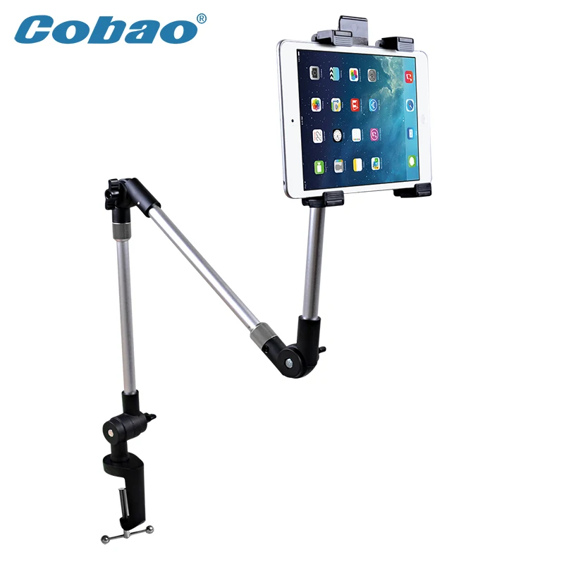 comprar Montagem na parede de alumínio de metal Universal tablet pc suporte de chão 7 8 9 10 11 polegada tablet suporte de mesa de alta qualidade para o ipad mini