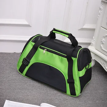 

TECHOME Hot Sale Portable Outside Pet Carrier Car Dogs & Cats Comfortable Airline Approved Travel Tote Soft Sided Bag for Pets