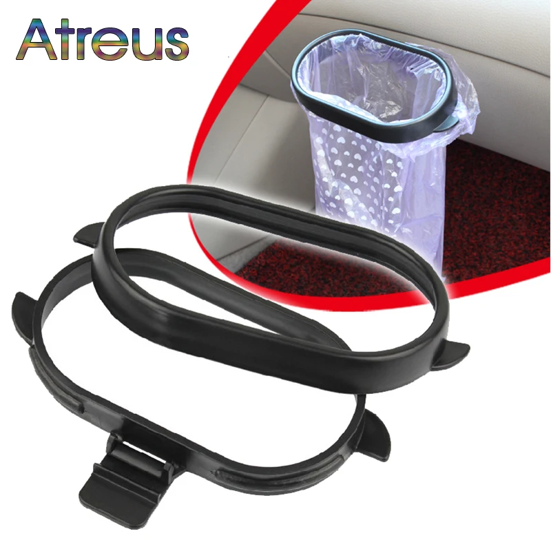 

Atreus Car Rubbish Bin Trash Bag Rack For VW Golf 4 7 5 MK4 Mazda 6 cx-5 Peugeot 206 207 208 508 Touareg Tiguan 2017 Jetta MK6