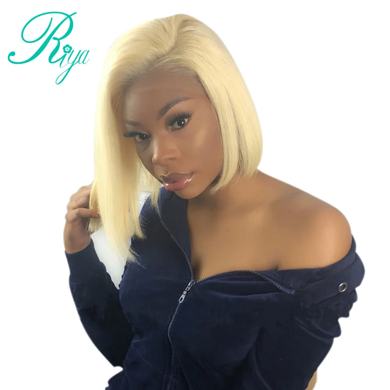 #613 lace frontal BOB huamn hair wigs (2)