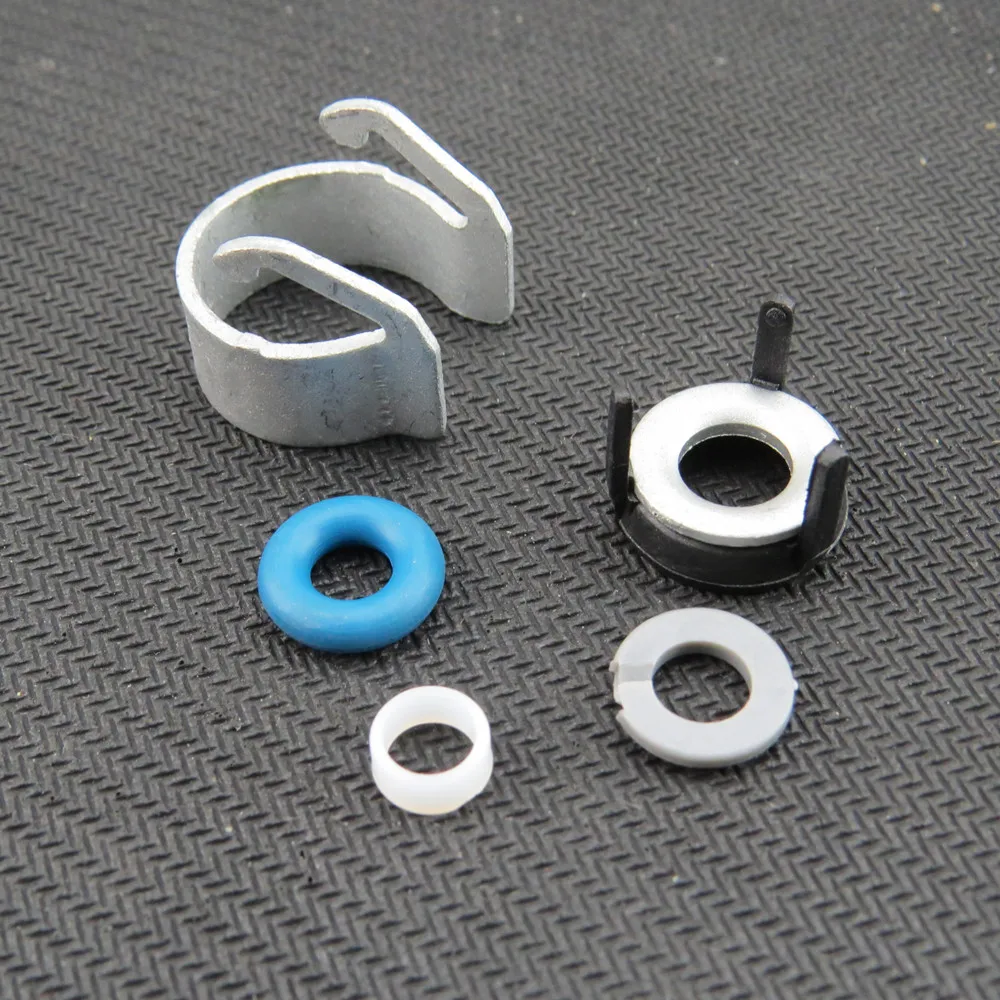 

RWSYPL NEW 1.8T 2.0T Fuel Injector Nozzle Seal O-Ring Repair Kit 06H 998 907 A For Audi A4 A6 Q3 VW Golf Passat B6 CC EOS Beetle