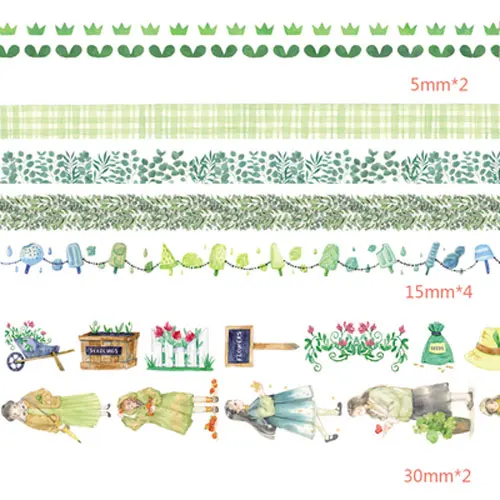 8 шт./компл. в виде милого героя аниме лента Washi Скрапбукинг для художественного оформления ногтей, ручная работа, ежедневник, Бумага широкий клейкая этикетка для маскирующей ленты Стикеры канцелярских принадлежностей - Цвет: 06