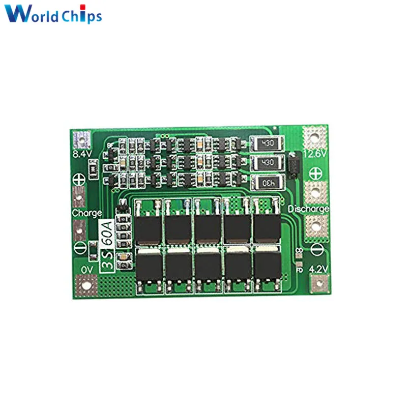 3 S 30A 60A 12 6 V 13 полимерный литий ионный аккумулятор зарядное устройство Защитная