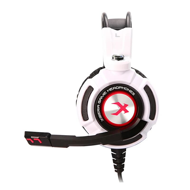 Продажа XIBERIA K3 K5 K9 K10 USB Игровые наушники Virtual 7,1 объемный звук стерео бас гарнитура с микрофоном светодиодный для компьютера геймера