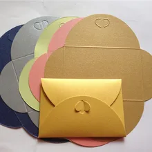 50 шт., специальный картонный конверт, карманы для карт, ручная работа, подарок, пригласительная карточка, сумка, маленькая коробка, Размер в сложенном виде 105*72 мм