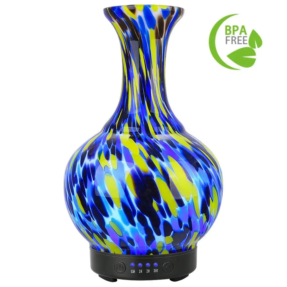 Vase Humidifier Huile Essentielle diffuseur Ultrasonic Portable vaporizer 100ml Steam diffuser Waterless aromatherapy diffusor Vase Humidifier Huile Essentielle diffuseur Ultrasonic Portable vaporizer 100ml Steam diffuser Waterless aromatherapy diffusor