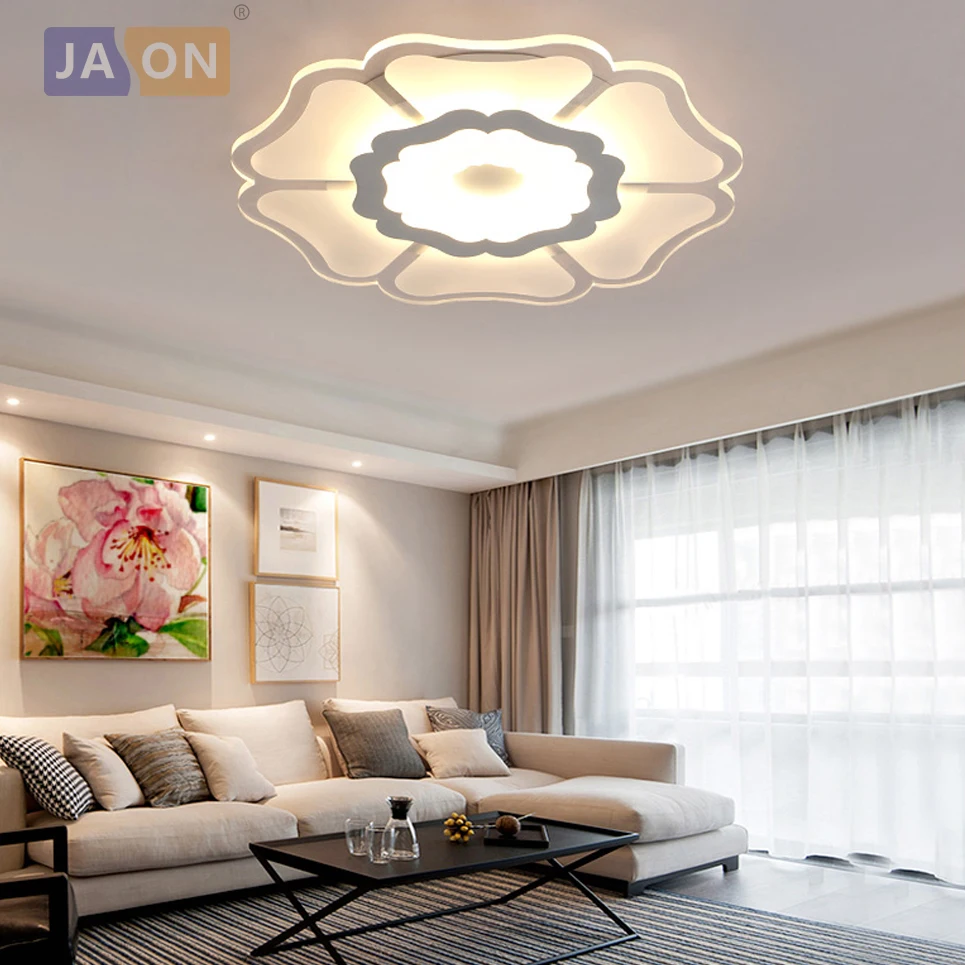 

LED Modern Iron Acryl White 5cm Thin Begonia LED Lamp.LED Light.Ceiling Lights.LED Ceiling Light. Ceiling Lamp For Bedroom