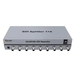 DT-7308 разделитель SDI 1 минуту 8 разделитель SDI одной точке восемь уровня вещания 3g расширение разделитель SDI HD