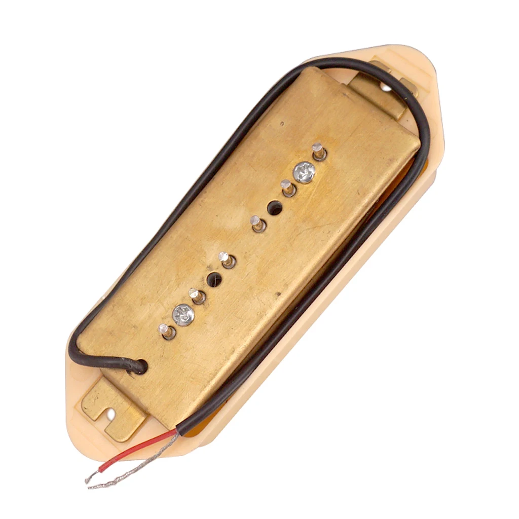 1 Pair Soapbar P90 Guitar Pickups Neck&Bridge for LP Guitar Replacement Parts