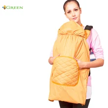 4 colors high quality comforttable soft safety winter ergonomic baby carrier backpack sling waterproof warm cover infant toddler