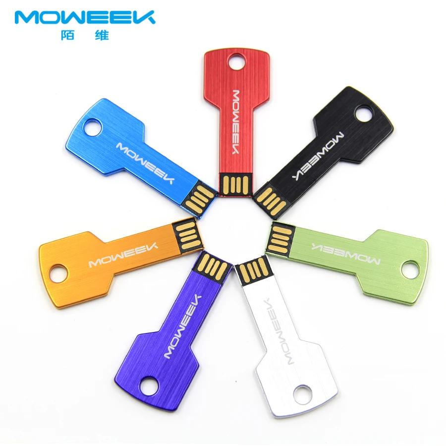  MOWEEK M05 USB flash drive 4/8/16/32/64GB Memory Stick USB Pen Drive USB 2.0 Flash Memoria gift key USB Stick 