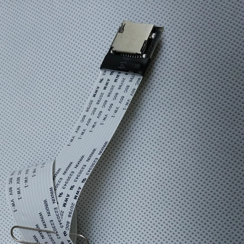  25 cm SD SDHC SDXC Karte Männlichen Zu Weiblichen SD Flexible Card Erweiterung Adapter Kabel Extend