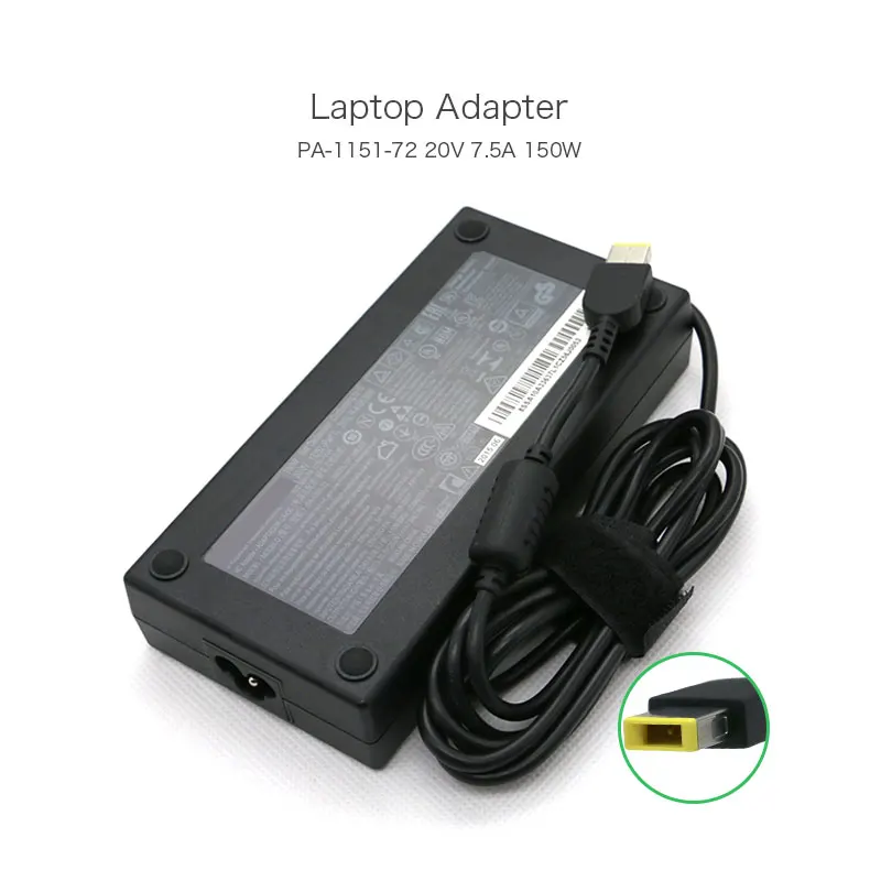Натуральная 150 W 20 V 7.5A адаптер переменного тока Зарядное устройство PA-1151-72 54Y8926 тонкий наконечник для lenovo S4040 A8150 A740 A7200 A540 Тетрадь