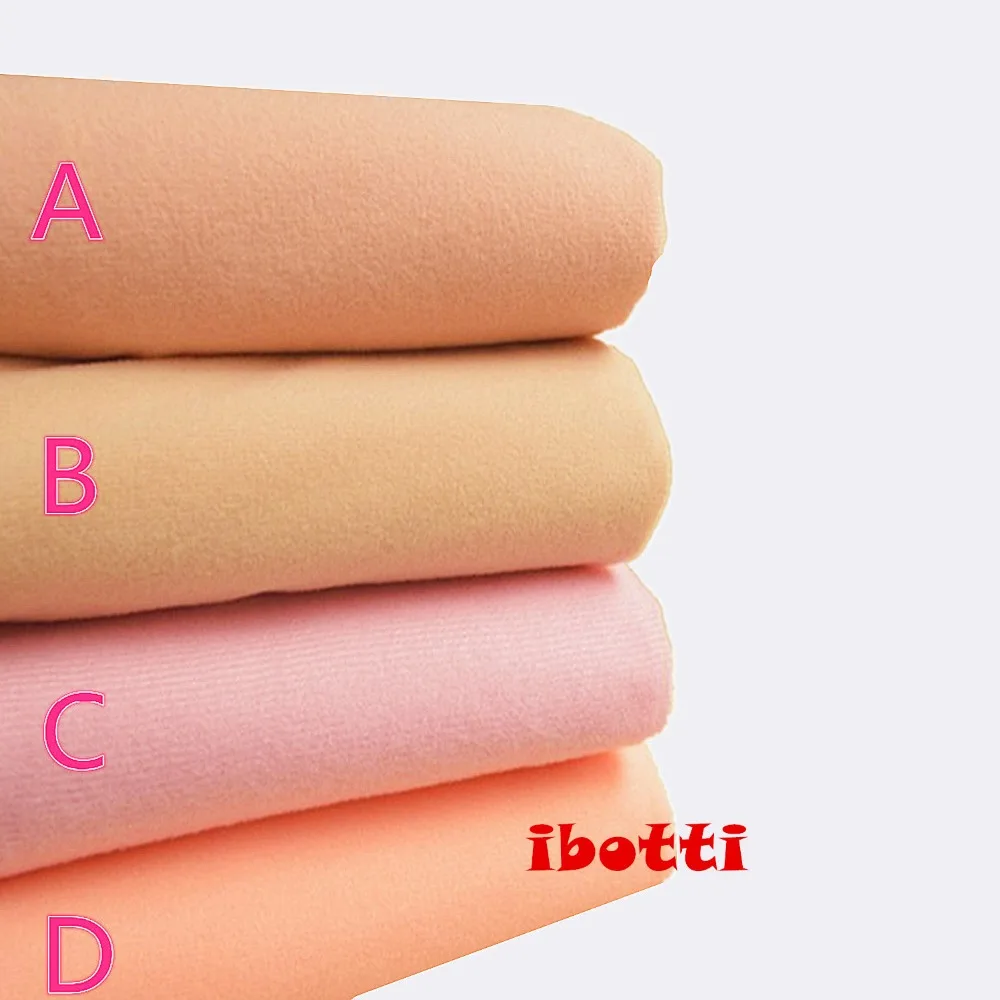 

50*148cm Flesh Diy Doll Skin Fabric High-density Nap Telas Tissus Cotton Patchwork Sewing Textiles Handmade Costura