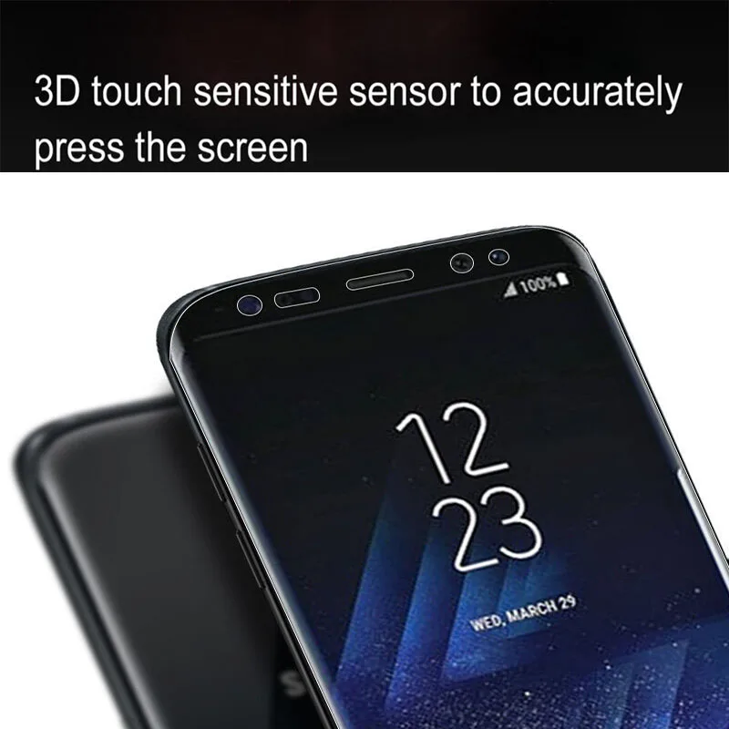 стекло на самсунг s8 Защитная пленка для samsung Galaxy S8 Экран протектор Мягкий полная