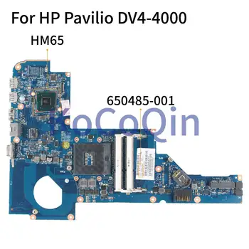 

KoCoQin laptop Motherboard For HP Pavilio DV4 DV4-4000 HM65 Mainboard 650485-001 650485-001