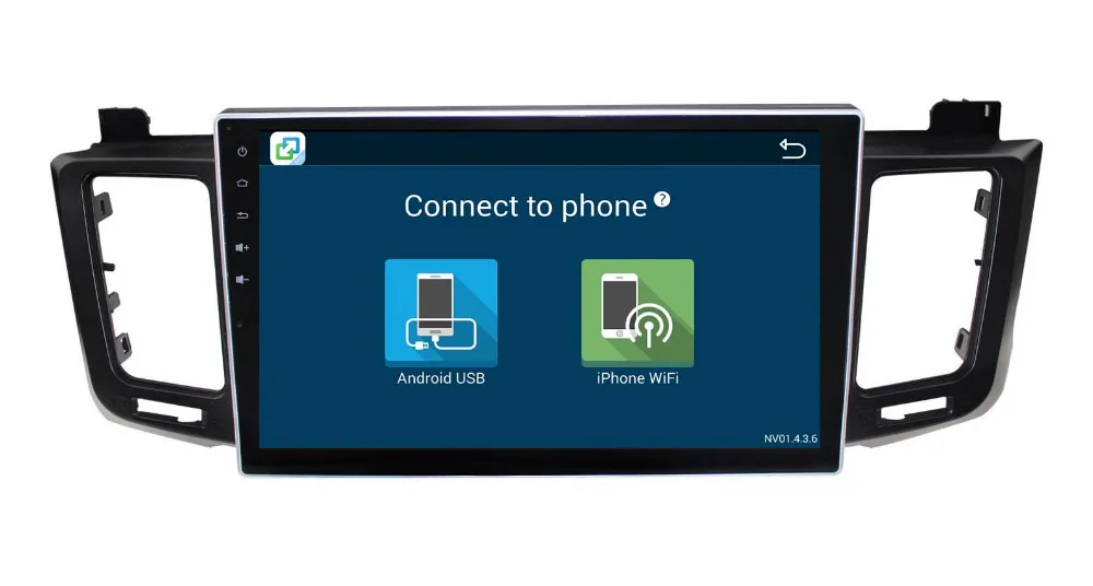 Perfect Nedehe 10.1 inch 2G+32G Android 8.0 Car DVD GPS Navigation For Toyota RAV4 2013 2014 2015 car radio audio video player+canbus 5
