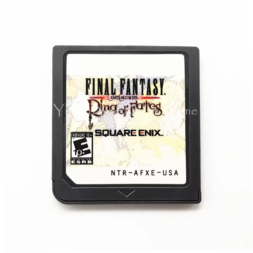 

Final Fantasy Crystal Chronicles Ring Fates Video Game Accessories Compilation Cartridge Card for DS/3DS/2DS Console US Version