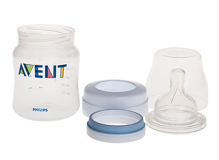 Original AVENT Classic Feeding Bottle / Baby Nursing Avent bottle 4oz 125ml 0M+ | Мать и