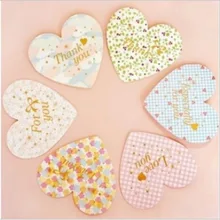 DIY New Cute Kawaii Paper Postcards Fashion Flower Thanks I love you Greeting Post Card for Valentine’s Day Free shipping 358