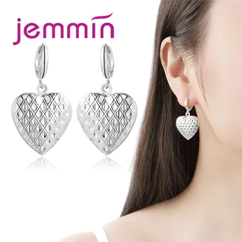 

Hot Sale Fashion Creative Hollow Pattern 925 Sterling Silver Drop Earring Classic For Women Party Bridal Jewelry bijoux