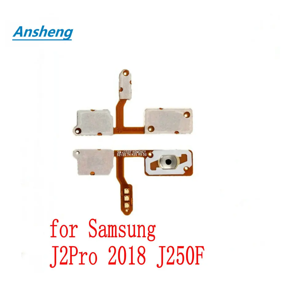 

Ansheng Home Button Flex Cable menu Return Key Repair Parts FPC for Samsung J2 Pro 2018 J250F Cell Phone