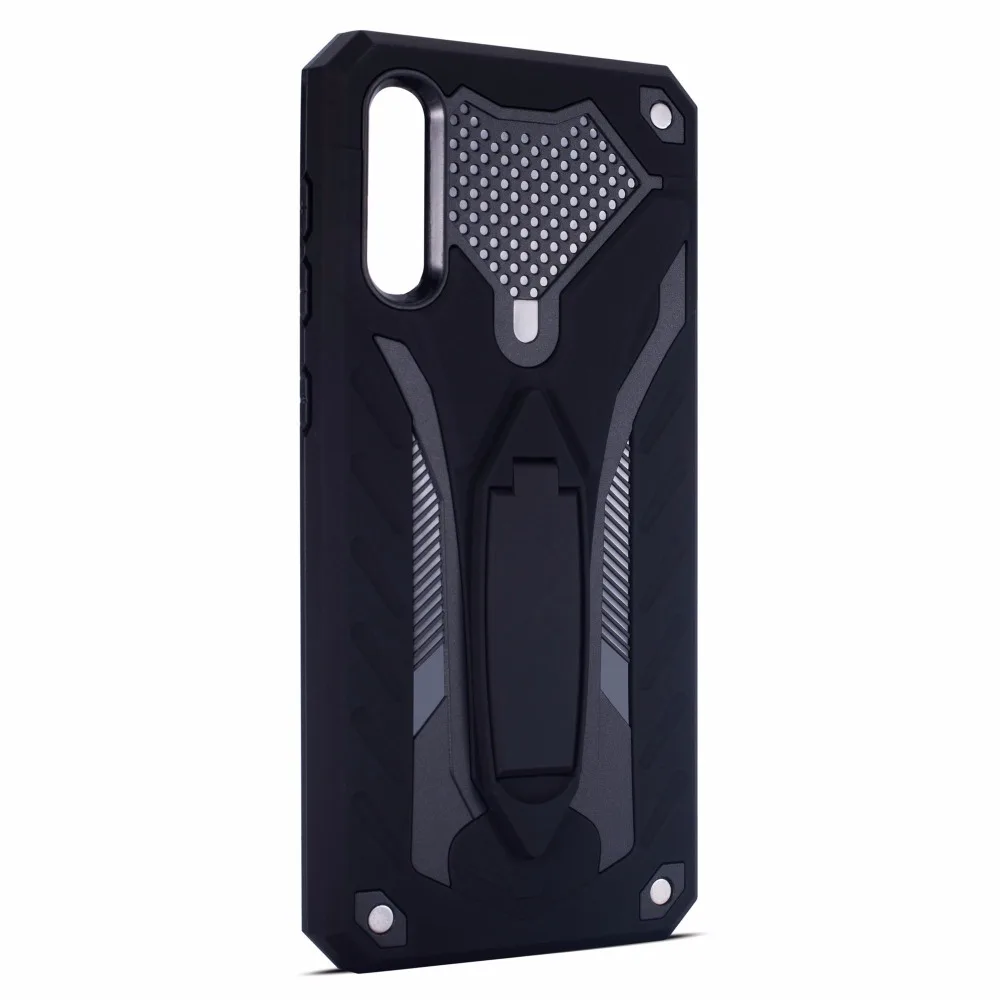For Samsung Galaxy A50 A30 Hybird Plastic Dual Armor Case with Stand Cover Coque for J4 J6 A6 A8 2018 A9 2019 Case Accessories (12)