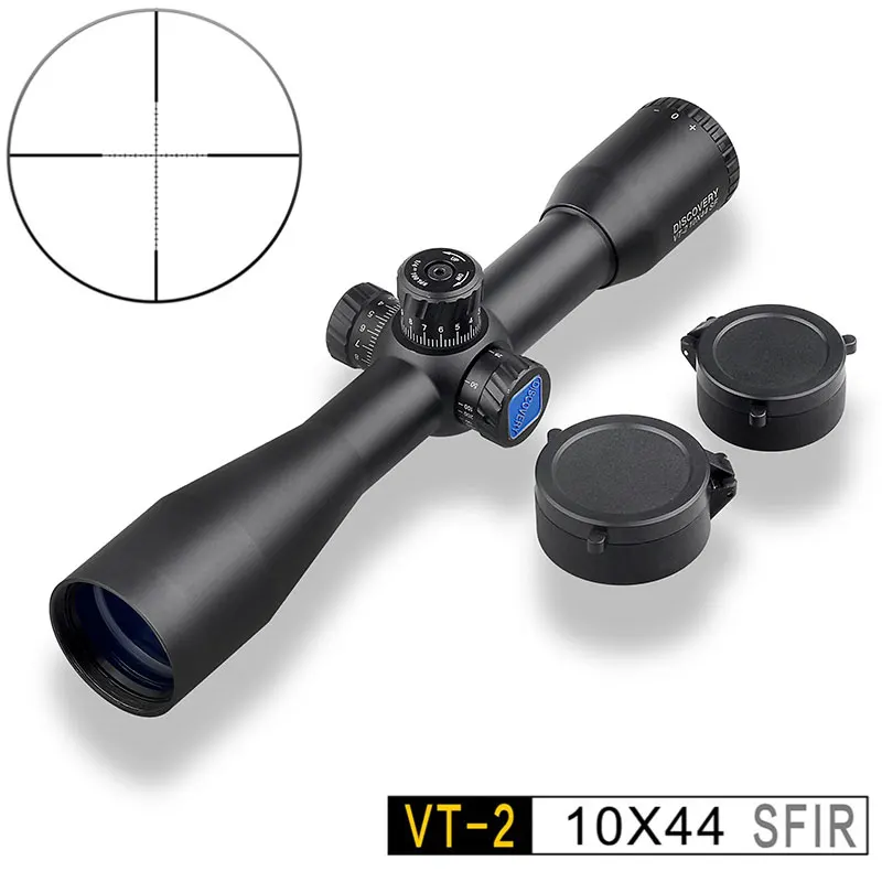 DISCOVERY VT 2 10X44SF Fixed Power Scope Mil Dot Reticle 1