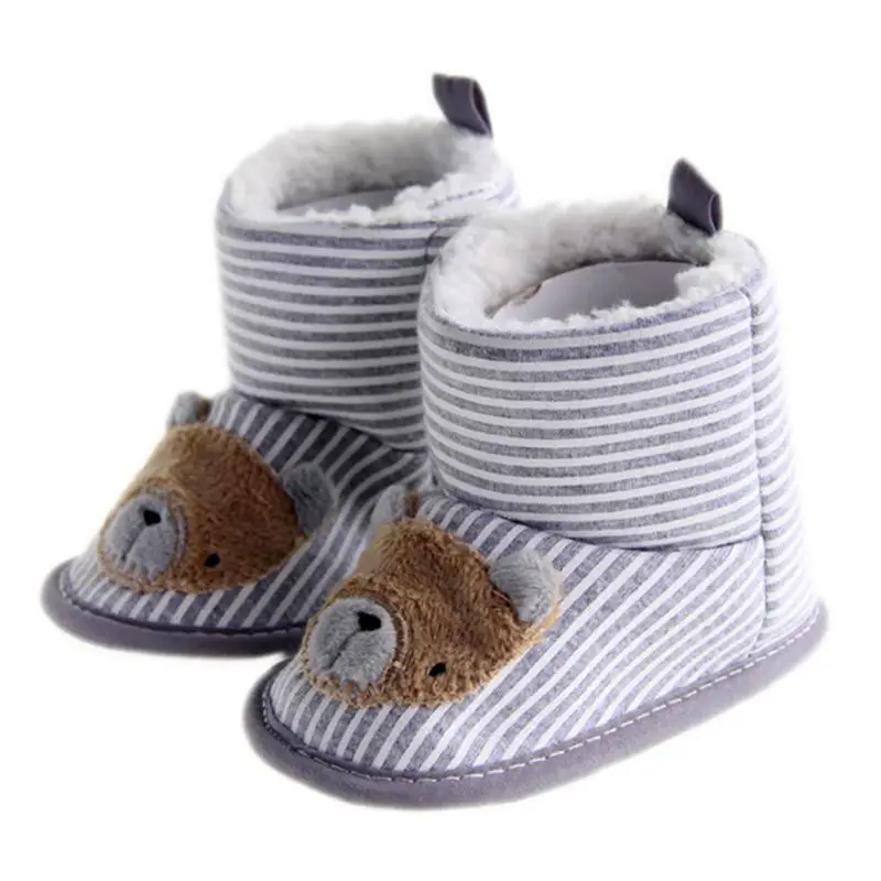 

Kids Baby Boys Girls Cute Shoes Winter Warm Knitted Sweaters Boots Toddler Shoes