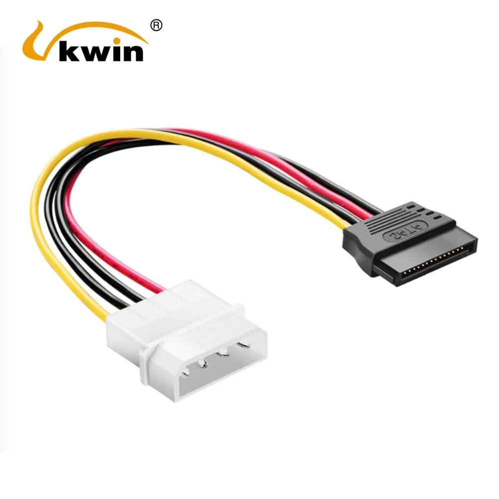 Адаптер питания VKWIN Molex 4 Pin IDE для SATA 15 HDD кабель жесткого диска адаптер типа Папа