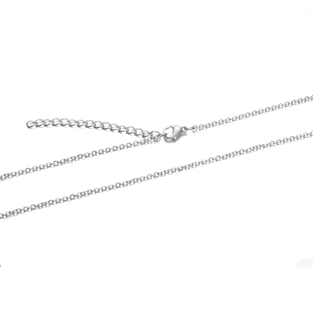 10 шт./лот,, базовая цепочка из нержавеющей стали, ожерелье Vnistar 40-80 см, 3 цвета, цепочка, ожерелье s, для женщин, изготовление ювелирных изделий