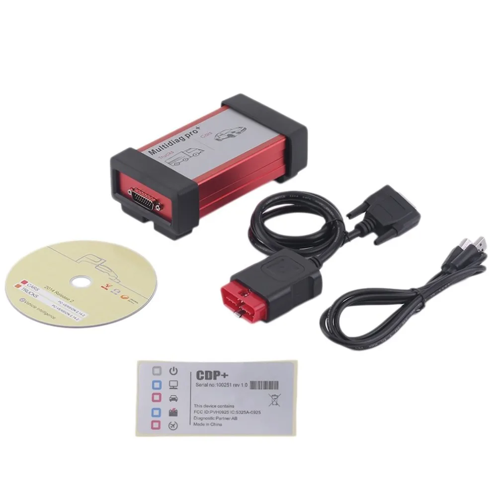 

Full System Automotive Scan Tool Truck Cables with Professional Auto Diagnostic Tool OBD2 with Bluetooth