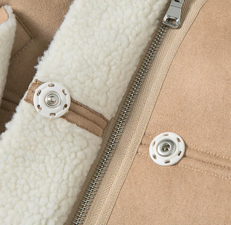 suede leather coat camel 13