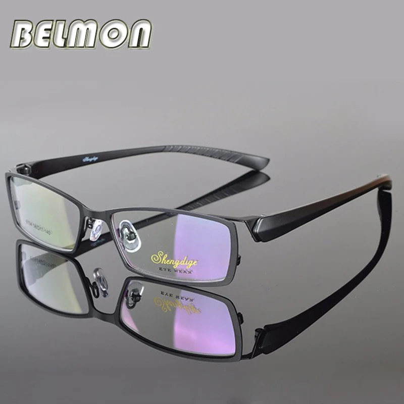 

Spectacle Frame Eyeglasses Men Computer Myopia Optical Eye Glasses Frame For Male Transparent Clear Lens Armacao de RS026