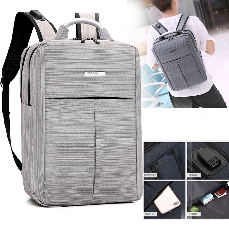

mylb Men's business bag 14 "15"computer notebook bag official documents backpack students big capacity simple fashion backpack