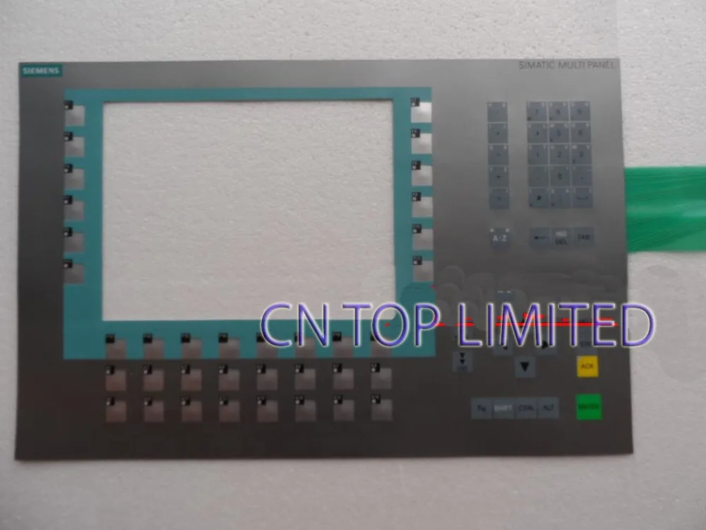

6AV6643-0DD01-1AX1,6AV6 643-0DD01-1AX1 MP277-10 Compatible Keypad Membrane for Siemens HMI