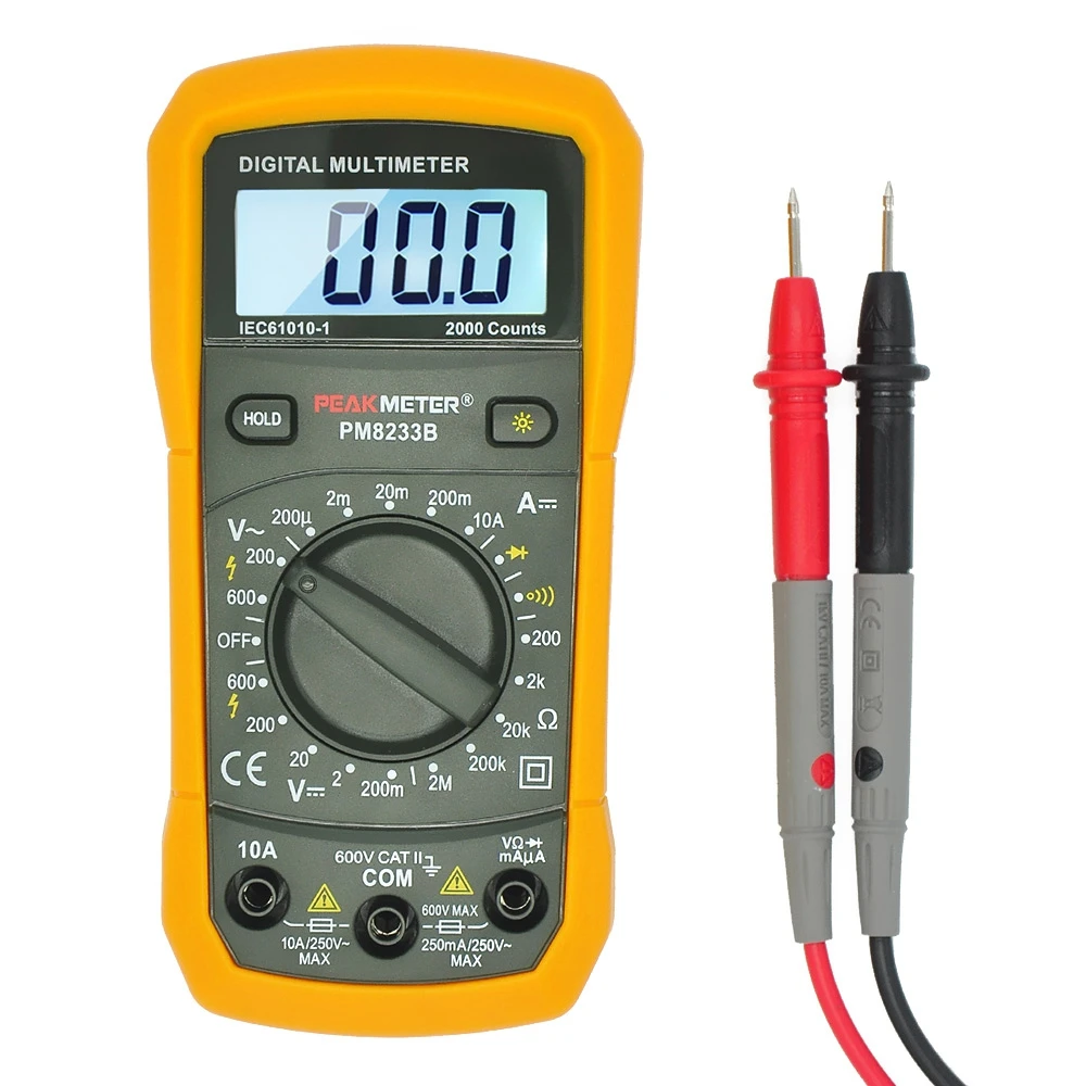 Aliexpress.com : Buy PEAKMETER PM8233B Voltmeter Ammeter Ohmmeter ...