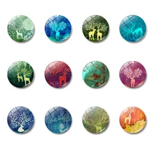 1pc Cute deer refrigerator stickers decorative 25MM glass stickers message board message board home accessories цена 1pc Cute deer refrigerator stickers decorative 25MM glass stickers message board message board home accessories цены онлайн