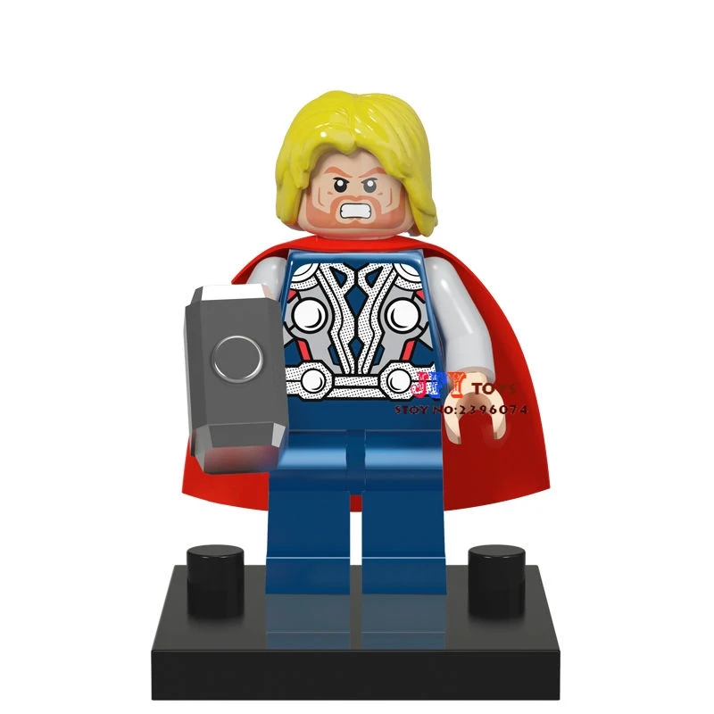 

Single Sale star wars superhero marvel Thor Ragnarok building blocks model bricks toys for children brinquedos menino