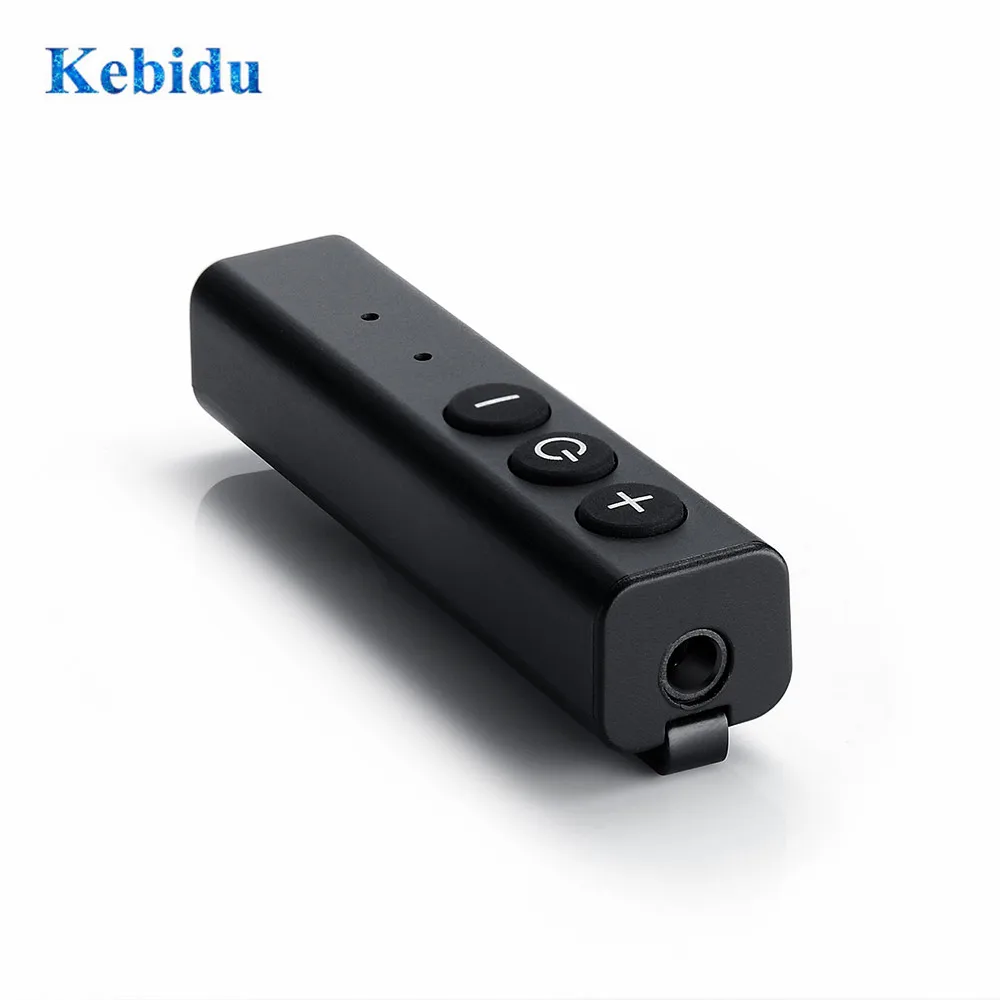 Беспроводной Bluetooth приемник KEBIDU 3 5 мм вспомогательный вход В 1 А зажим для ручки