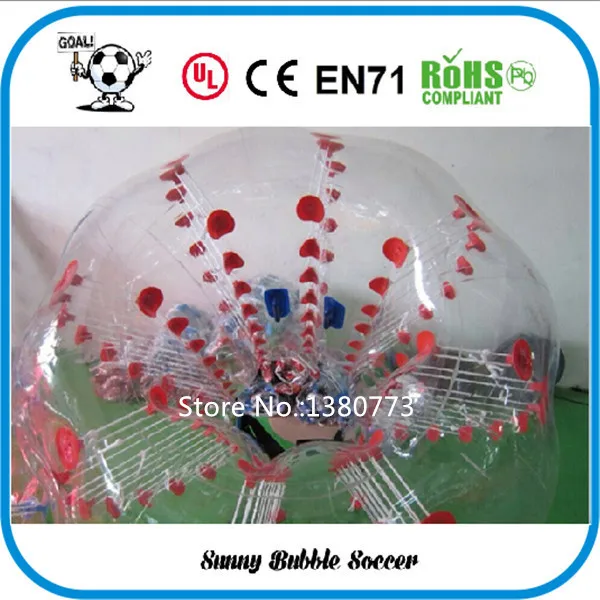 Бесплатная доставка 1 5 м TPU Popualr спортивный продукт Bubble Soccer надувной человеческий