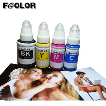 

Printer Refillable Dye ink for Canon GI-490 Refill Tank System Ink G1100 G1300 G1400 G1500 G1700 G1800 G1900