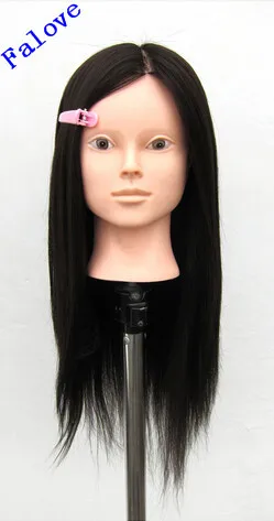 long hair styling head