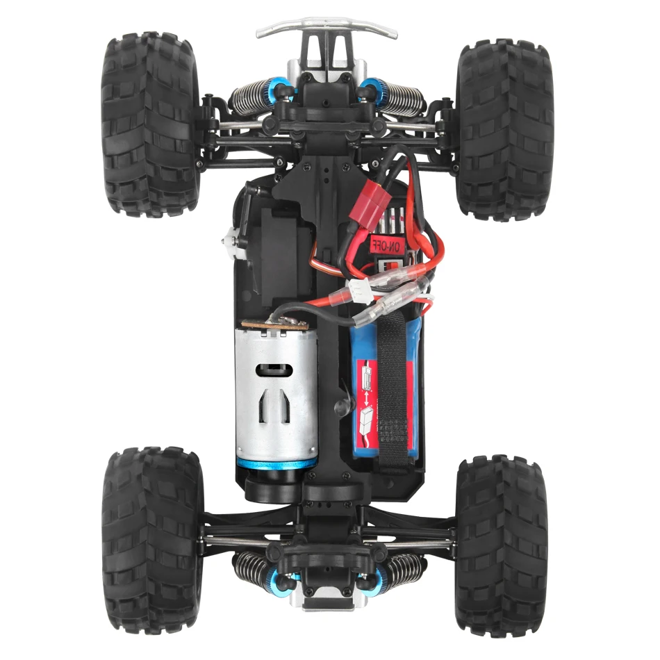 Wltoys RC автомобиль 70 км/ч 1/18 4WD 12428 A979 2 4G Радиоуправление грузовик багги высокая
