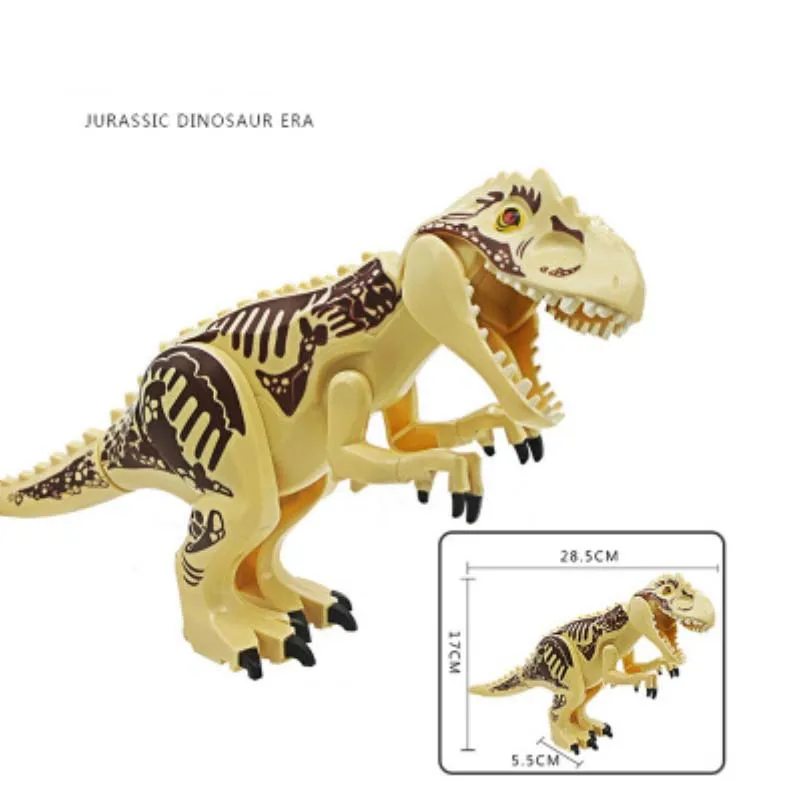 Jurassic World Park Dinosaur Tyrannosaurus Rex Velociraptor Gyrosphere Model Building Blocks Bricks Toys Compatible Legoings