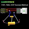 YHKOMS – résistance de charge LED 50W 6ohm 6RJ, pour résoudre les problèmes d'hyper Flash, Canbus, clignotant, feu arrière LED, Type universel ► Photo 2/6