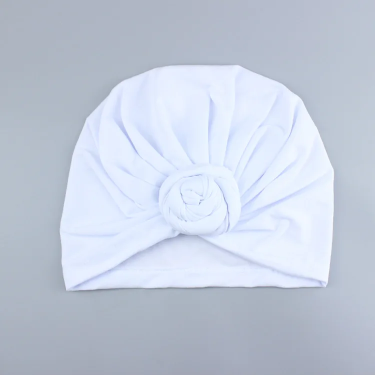 1 шт. бренд Лидер продаж вязаные шапки для взрослых Модные Пустые передние и задние шапки для женщин девочек и детей Skullies - Цвет: White-adult