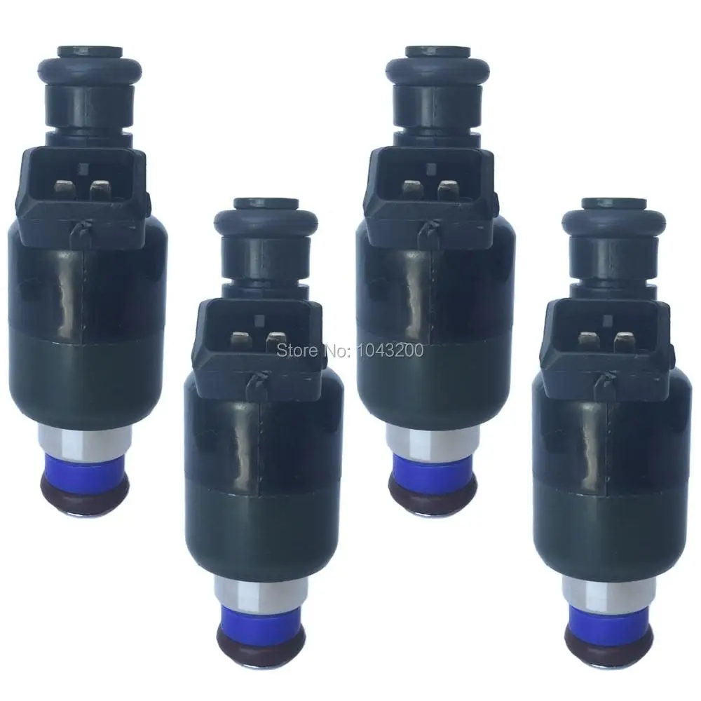 

4 PIECES 17 121 646 FOR DAEWOO LANOS S 1.4 1997-2005 PETROL FUEL INJECTORS NOZZLE 17121646 25176913