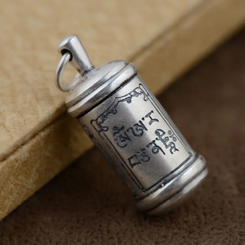 

2019 Aventurine Sale Accented Moon The Golden Deer Buddhism Ga Box Pendant S990 Fine Wholesale Can Open Scriptures Matte